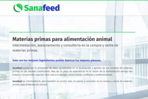 Nueva web Sanafeed